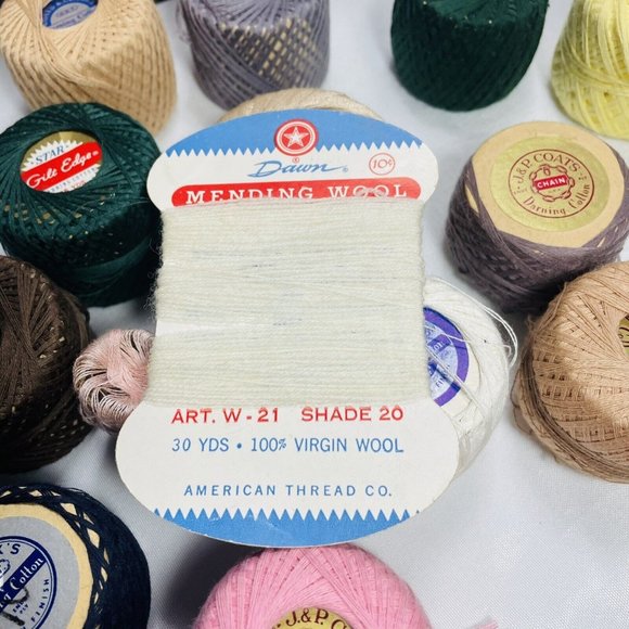 Vintage CANCO Helen Harrison Chicago Black Tin Irises Darling Cotton Leftovers - Picture 10 of 16